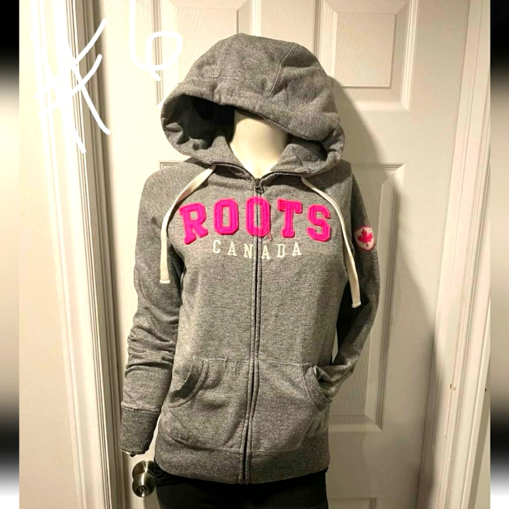 Roots hoodie zip Ladies S